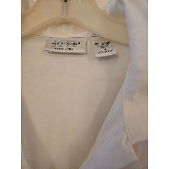 Kim Rogers Intimates Womens Floral Embroidered Nightgown Size M - Picture 2 of 5